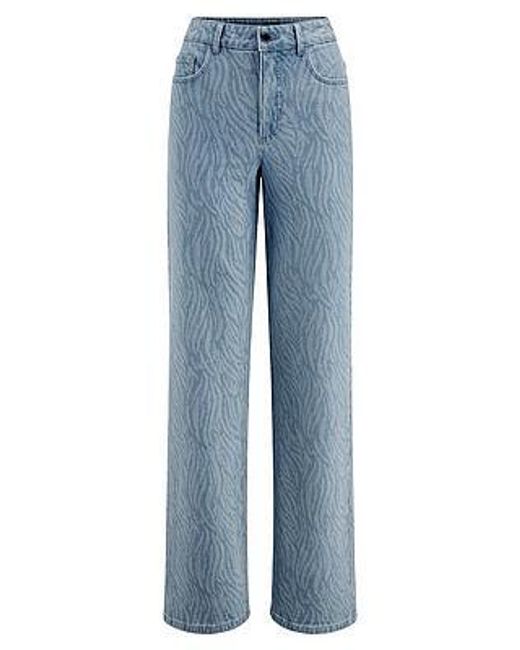 Peter Hahn Regular Fit-Jeans Pasvorm Cornelia Van in het Blue