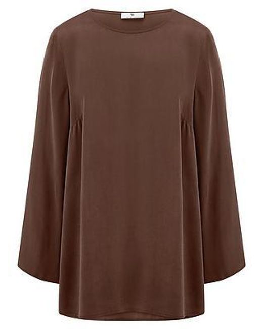 Peter Hahn Lange Blouse Van in het Brown