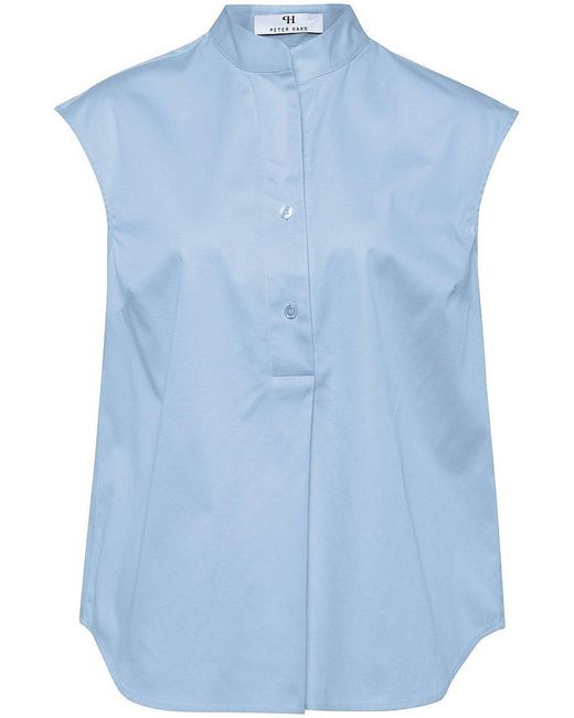 Peter Hahn Blue Ärmellose bluse, , gr. 38, baumwolle