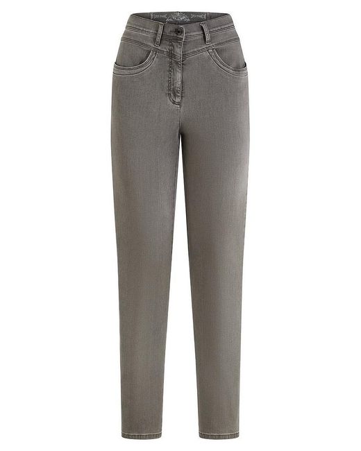 RAPHAELA by BRAX Gray Comfort Fit-Jeans Modell Caren