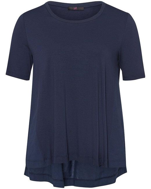 Emilia Lay Blue Rundhals-shirt 1/2-arm