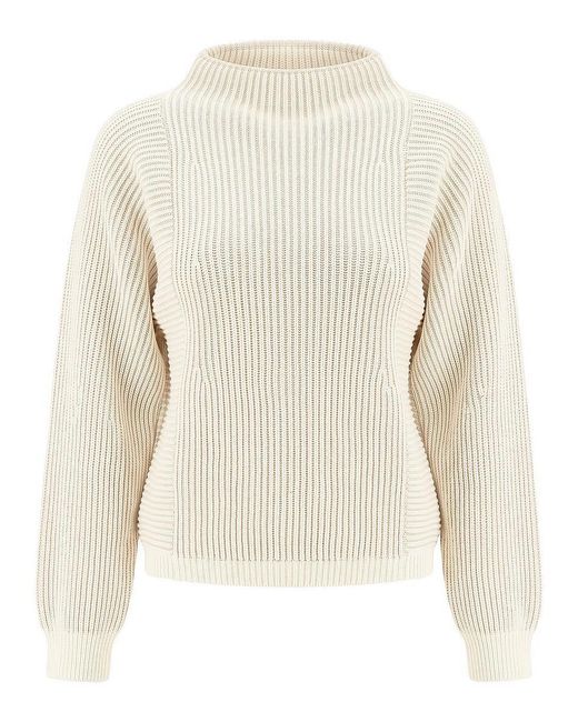 Peter Hahn White Pullover