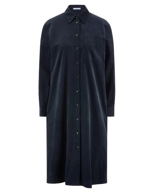 DAY.LIKE Blue Cord-Kleid