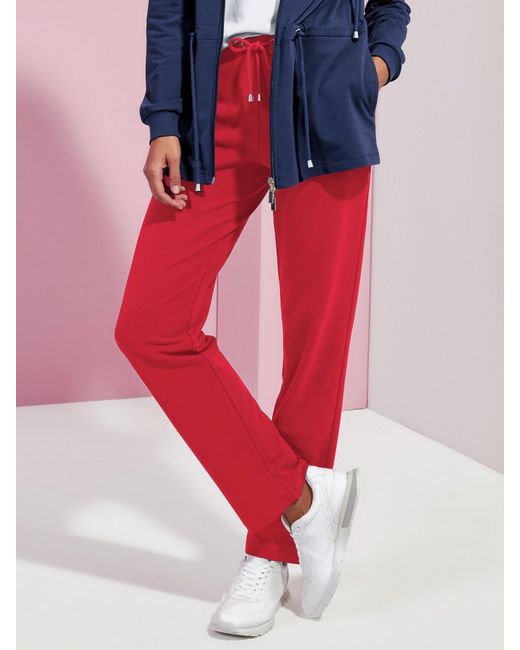 Peter Hahn Red Lange Sweathose