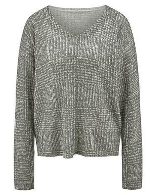 include Trui V-Hals Van in het Gray