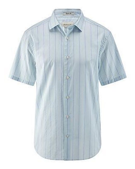 Gant Overhemd Regular Fit Van in het Blue voor heren