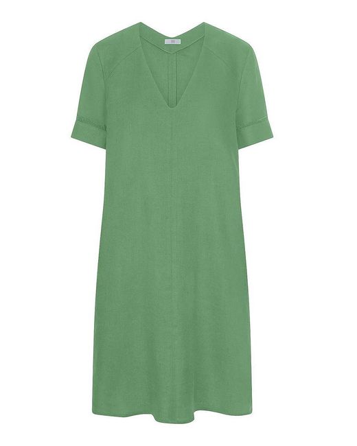 Riani Green Kleid V-Ausschnitt