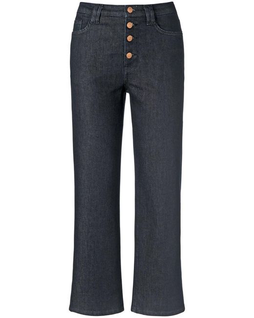 DAY.LIKE Blue Slim fit-7/8-jeans