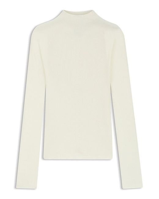 Boss White Pullover Foliora