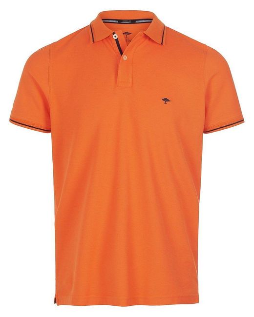 Fynch-Hatton Polo-shirt 1/2-arm in Orange für Herren