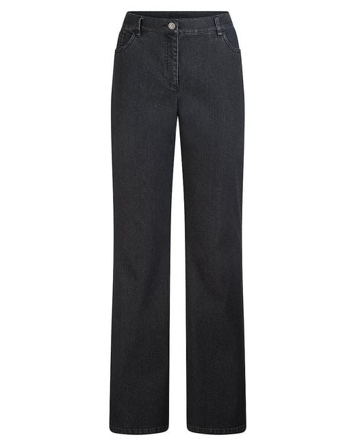 Emilia Lay Bootcut Jeans Van in het Blue