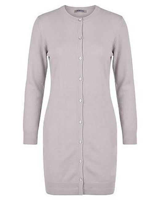Peter Hahn Lang Vest Van in het Gray