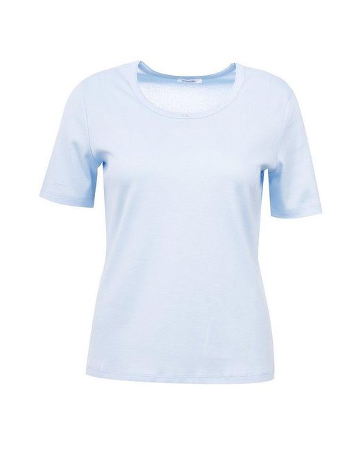 efixelle Blue Rundhals-shirt