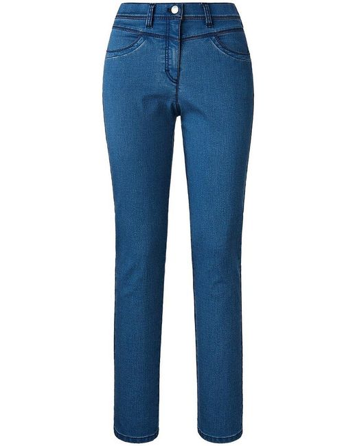 RAPHAELA by BRAX Super slim-thermolite-jeans modell laura new in Blau |  Lyst DE