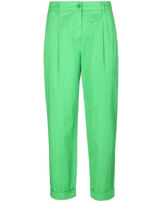 Le pantalon 7/8 modèle marlena taille 38 RAFFAELLO ROSSI en coloris Vert |  Lyst