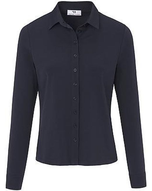 Peter Hahn Jerseyblouse Van in het Blue