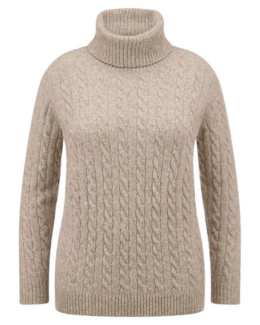 Anna Aura Natural Rollkragen-Pullover
