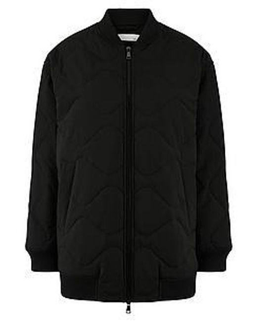 Peter Hahn Black Steppblouson