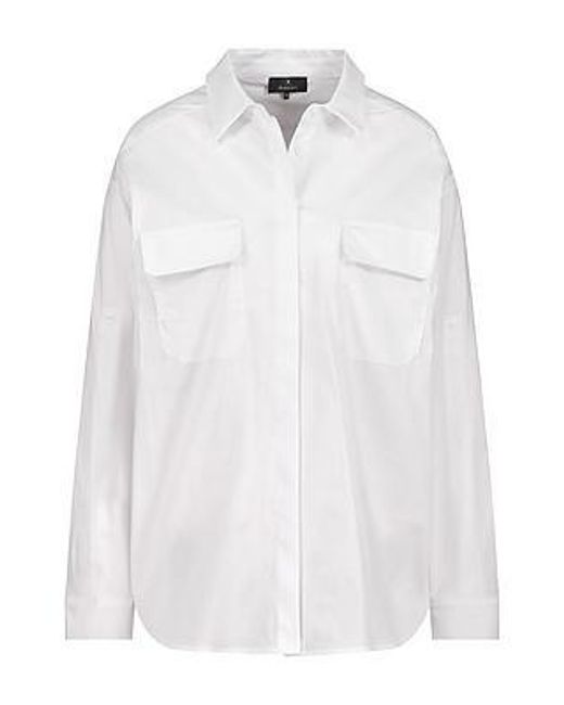Monari Lange Blouse Van in het White