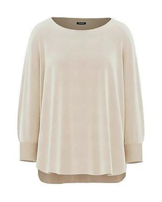 Joop! Lange Blouse Van in het Natural