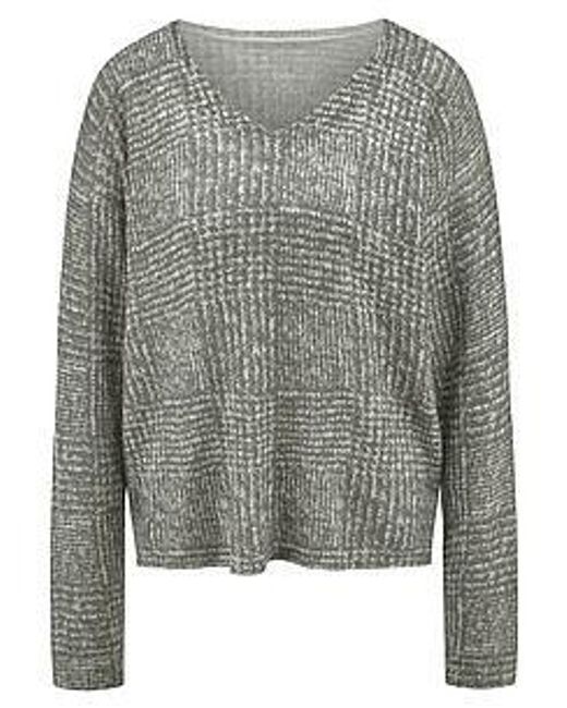 include Gray V-Pullover Aus Schurwolle Und Kaschmir, Gr. S