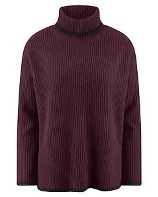 Peter Hahn Red Rollkragen-Pullover Kaschmir