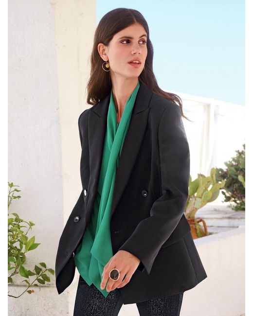 TALBOT RUNHOF X PETER HAHN Black Blazer