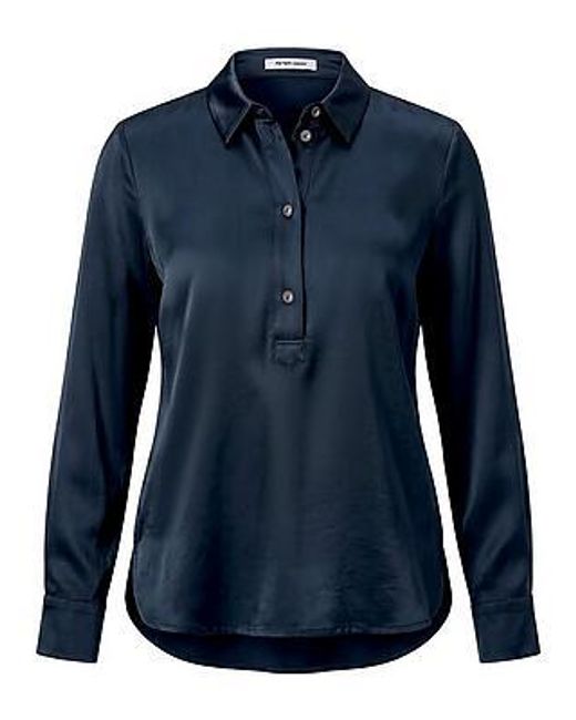 Peter Hahn Blouse Van in het Blue