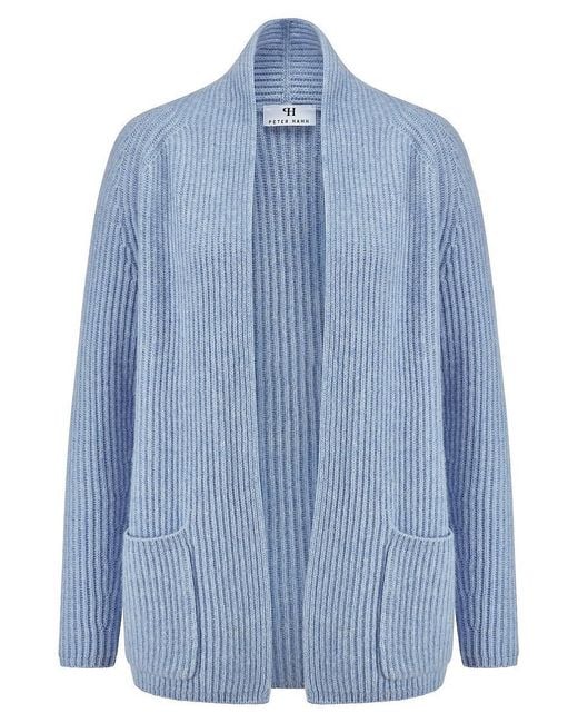 Peter Hahn Blue Strickjacke