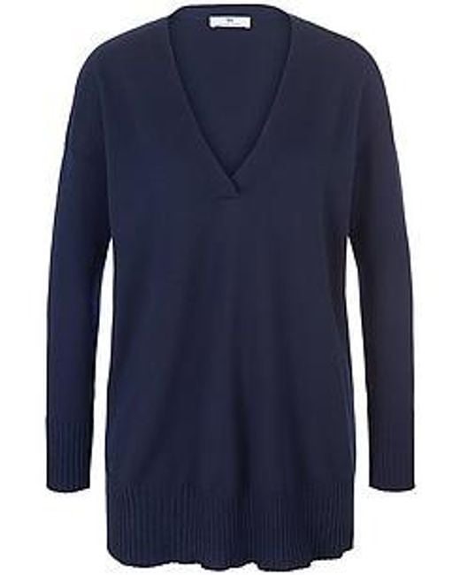 Peter Hahn Blue V-Pullover