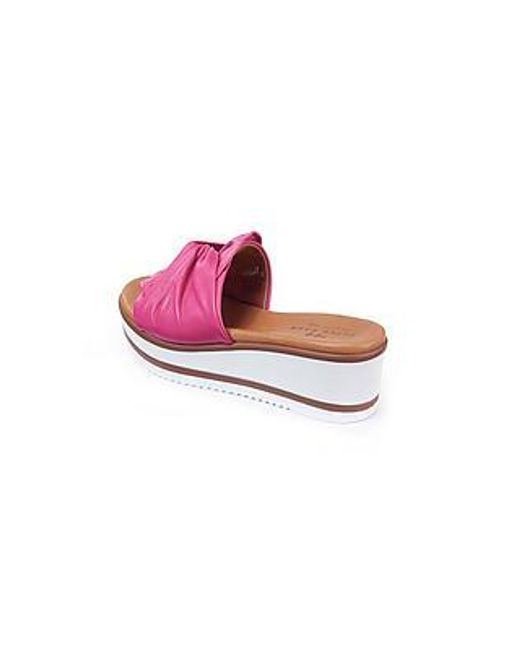 Peter Hahn Leren Slippers Van in het Pink