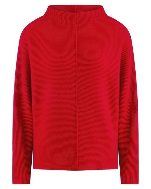 Peter Hahn Red Pullover Aus Schurwolle Und Kaschmir