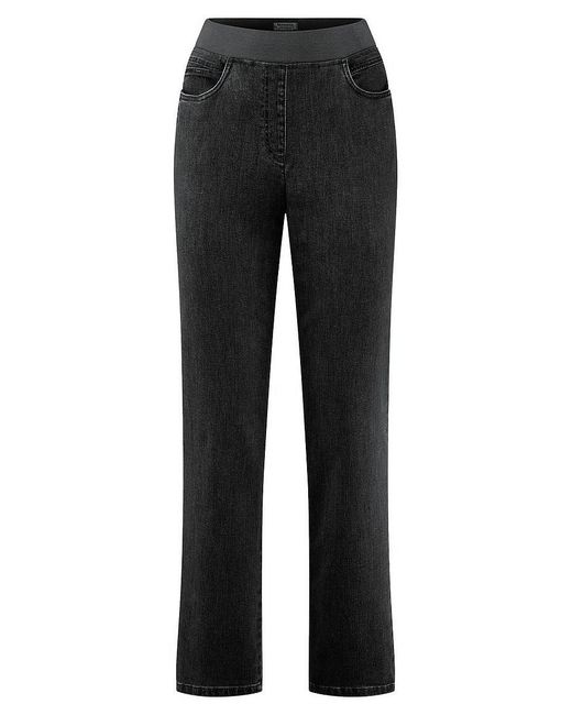 RAPHAELA by BRAX Black Proform Slim-Jeans Modell Pamin Fun