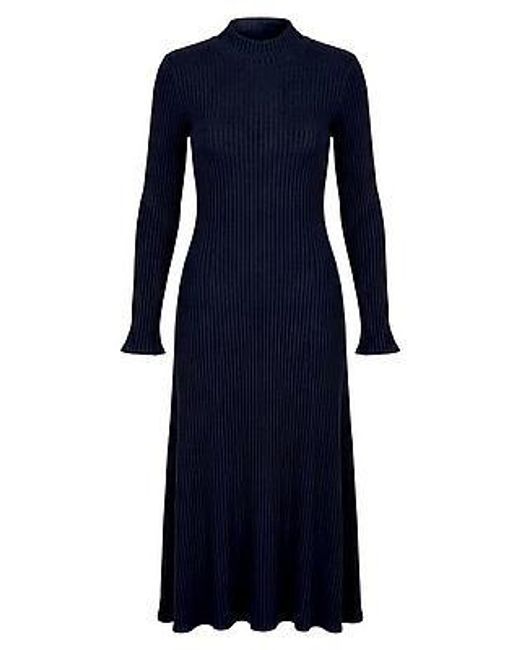 efixelle Jersey Jurk Van in het Blue