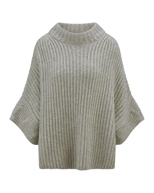 include Gray Pullover Mit 3/4-Arm, Gr. S