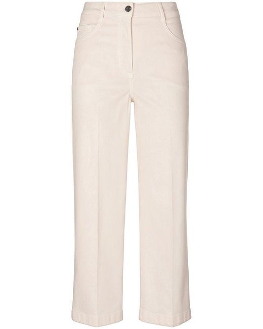 Basler White Jeans-culotte
