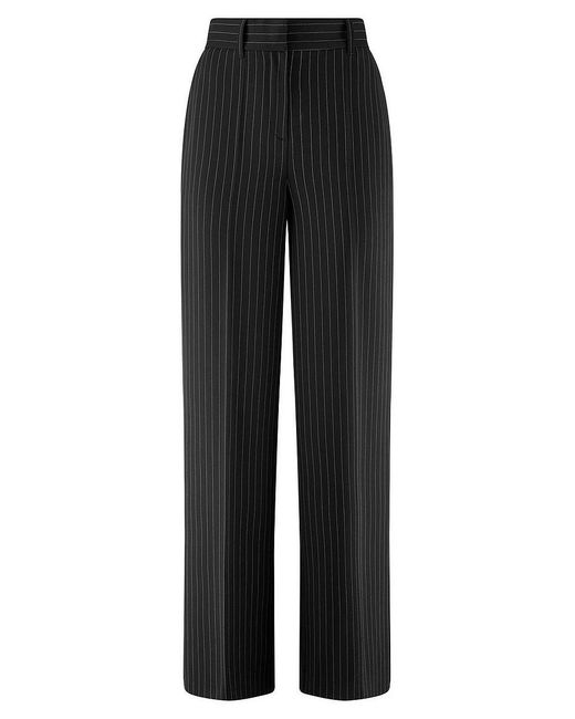 Peter Hahn Black Knöchellange Hose