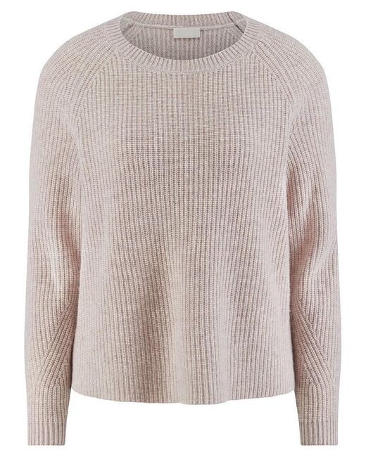 include Pink Rundhals-Pullover