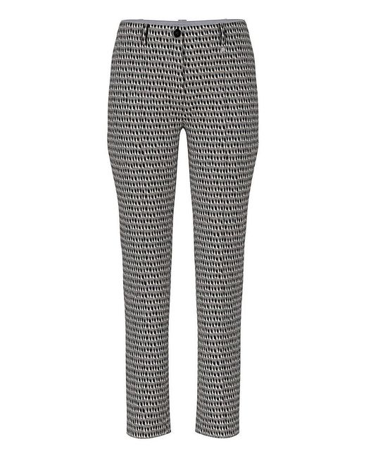 Marc Cain Enkellange Slim Fit Jersey Broek Van in het Gray