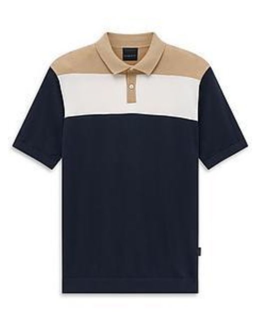 Bugatti Polo-pullover regular fit in Blue für Herren