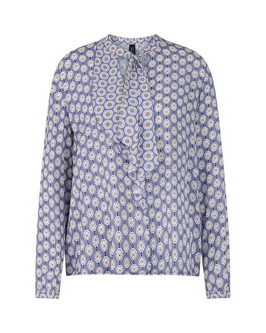 Marc Cain Blouse Van in het Blue