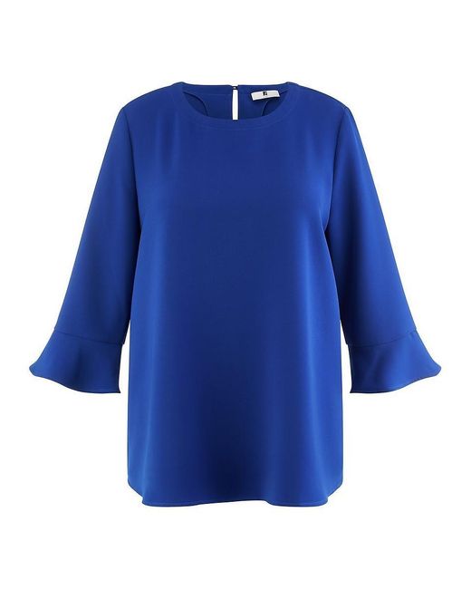 Anna Aura Blue Bluse