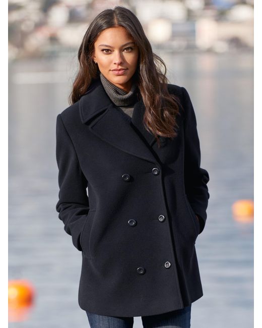 Peter Hahn Blue Cabanjacke, , gr. 44, schurwolle