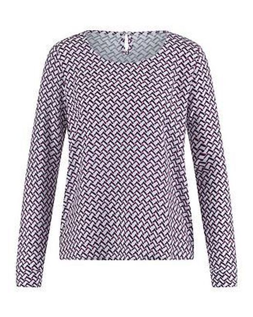 Peter Hahn Blouse Van in het Purple