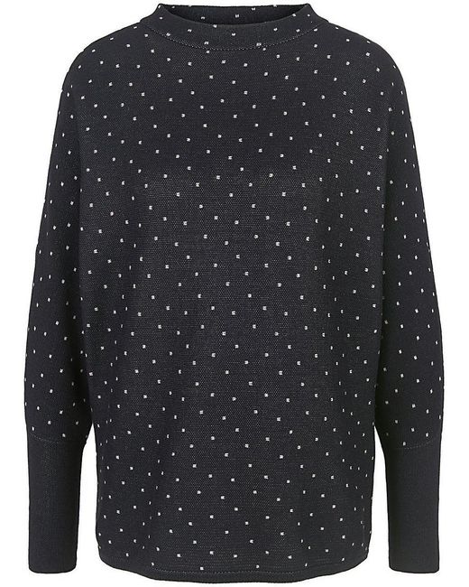 Peter Hahn Gray Pullover Mit Stehbundkragen, Gr. S