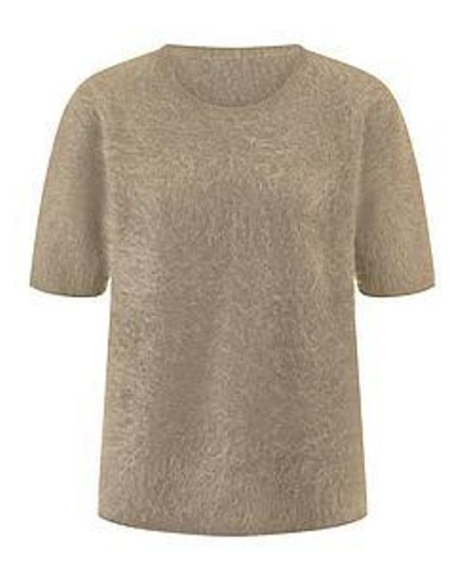 Peter Hahn Natural Rundhals-Pullover Aus 100% Kaschmir
