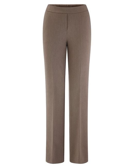 Peter Hahn Gray Schlupf-Hose Passform Cornelia
