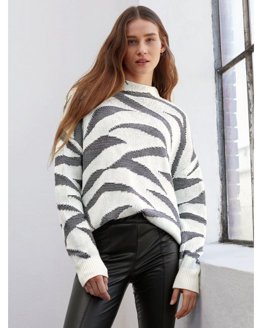 Basler Gray Strickpullover in oversized-­form, , gr. 36, schurwolle