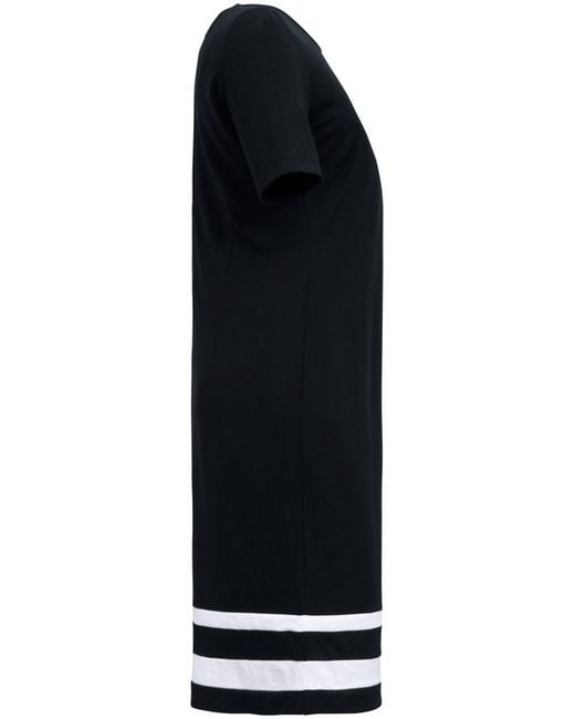 Emilia Lay Black Jersey-kleid 1/2-arm
