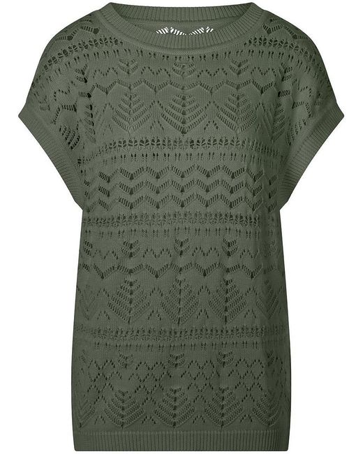 Peter Hahn Green Rundhals-Pullover